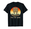 Leopard Heart Dentist Cheetah Peace T-Shirt - Novelty Apparel for Adults - T-Shirt, Sweatshirt, Hoodie