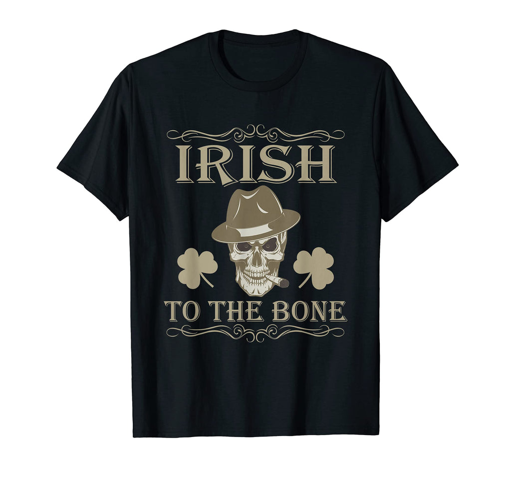 St Patricks Irish Pride Skull Bones Sweatshirt - Trendy Graphic Unisex - T-Shirt, Sweatshirt, Hoodie