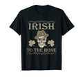 St Patricks Irish Pride Skull Bones Sweatshirt - Trendy Graphic Unisex - T-Shirt, Sweatshirt, Hoodie