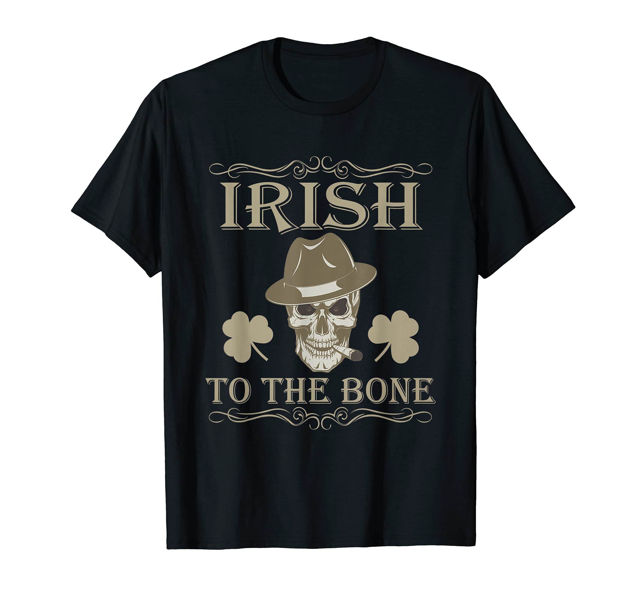 St Patricks Irish Pride Skull Bones Sweatshirt - Trendy Graphic Unisex - T-Shirt, Sweatshirt, Hoodie