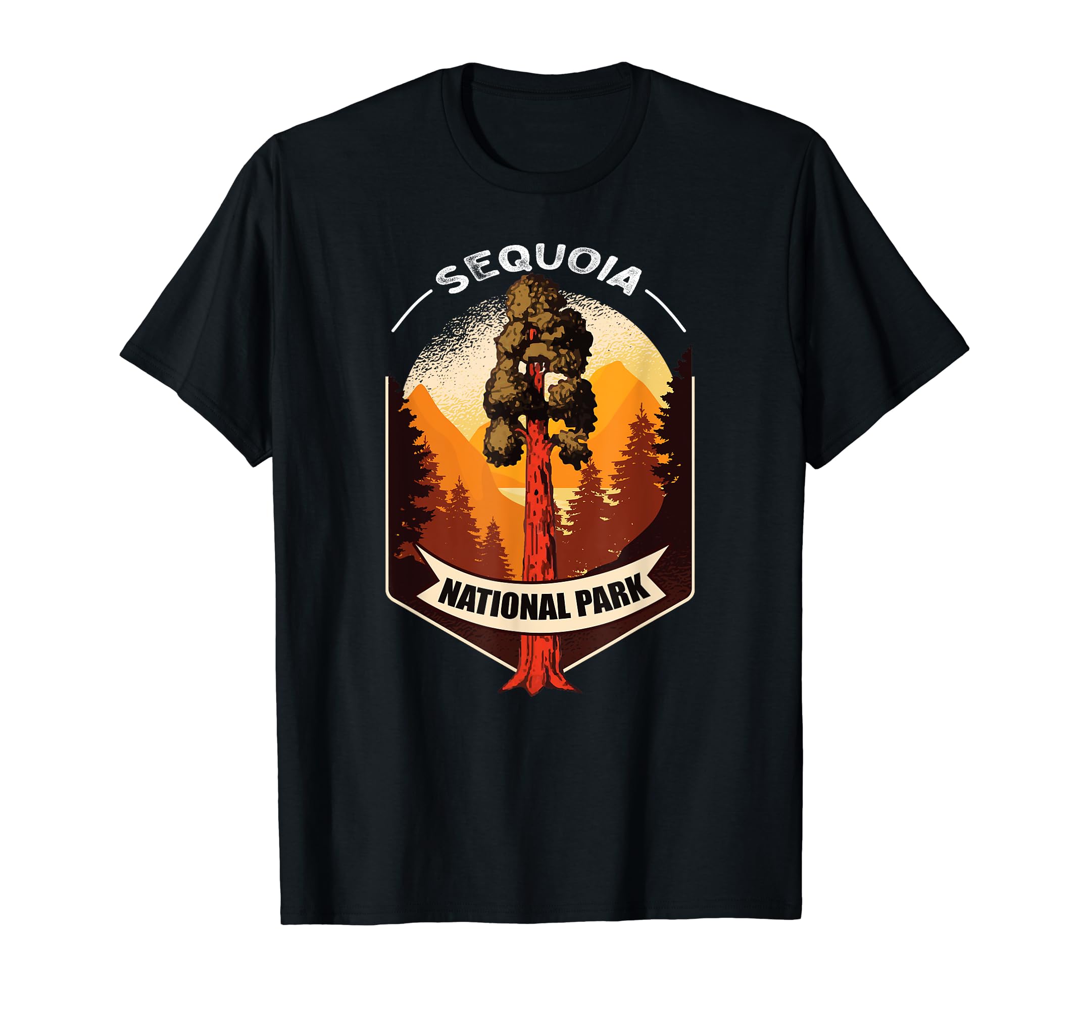 Sequoia National Park Art T-Shirt - Graphic Print Unisex - T-Shirt, Sweatshirt, Hoodie