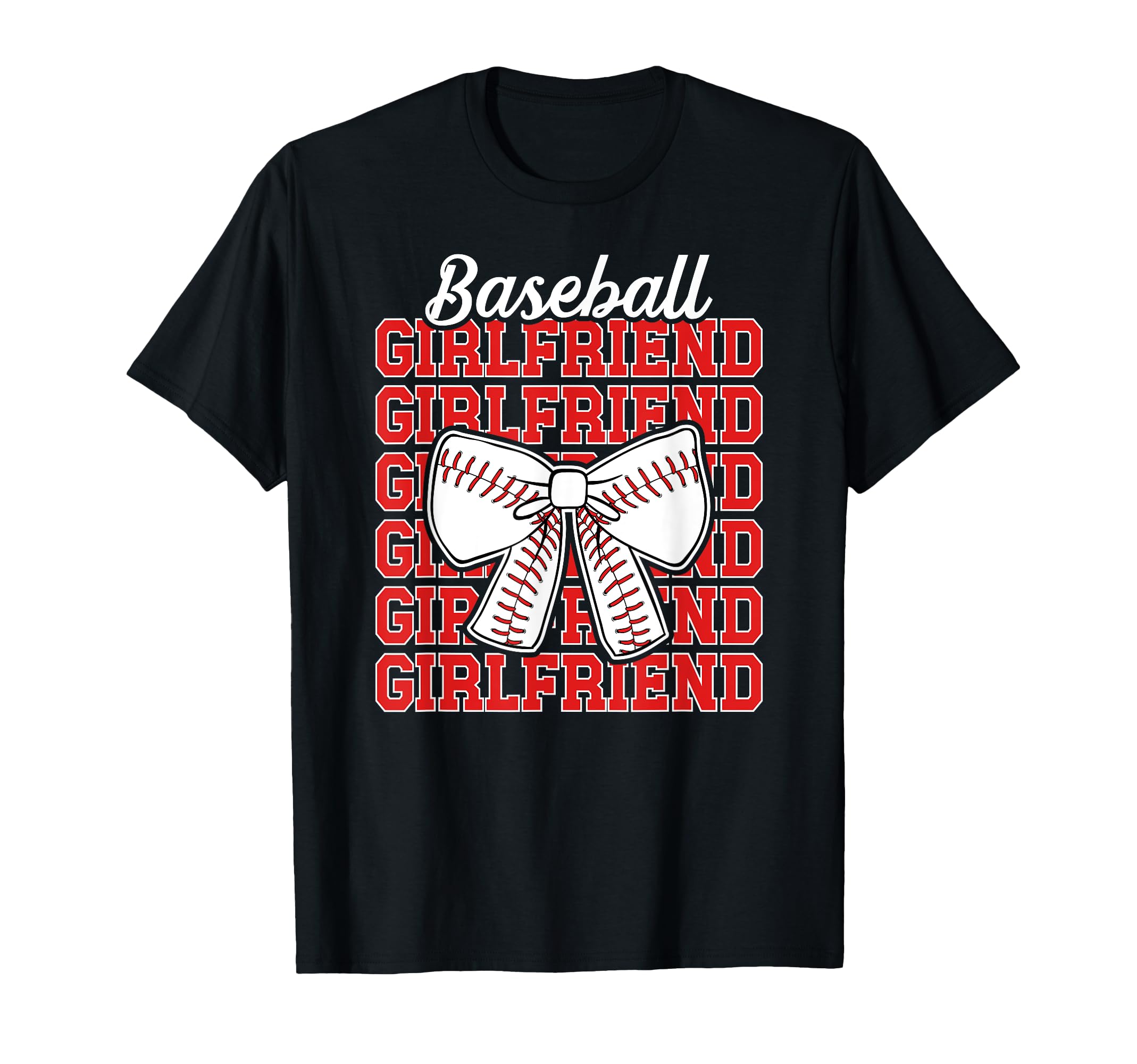 Baseball Girlfriend Coquette Baseball T-Shirt - Minimalist Print Unisex - T-Shirt, Sweatshirt, Hoodie
