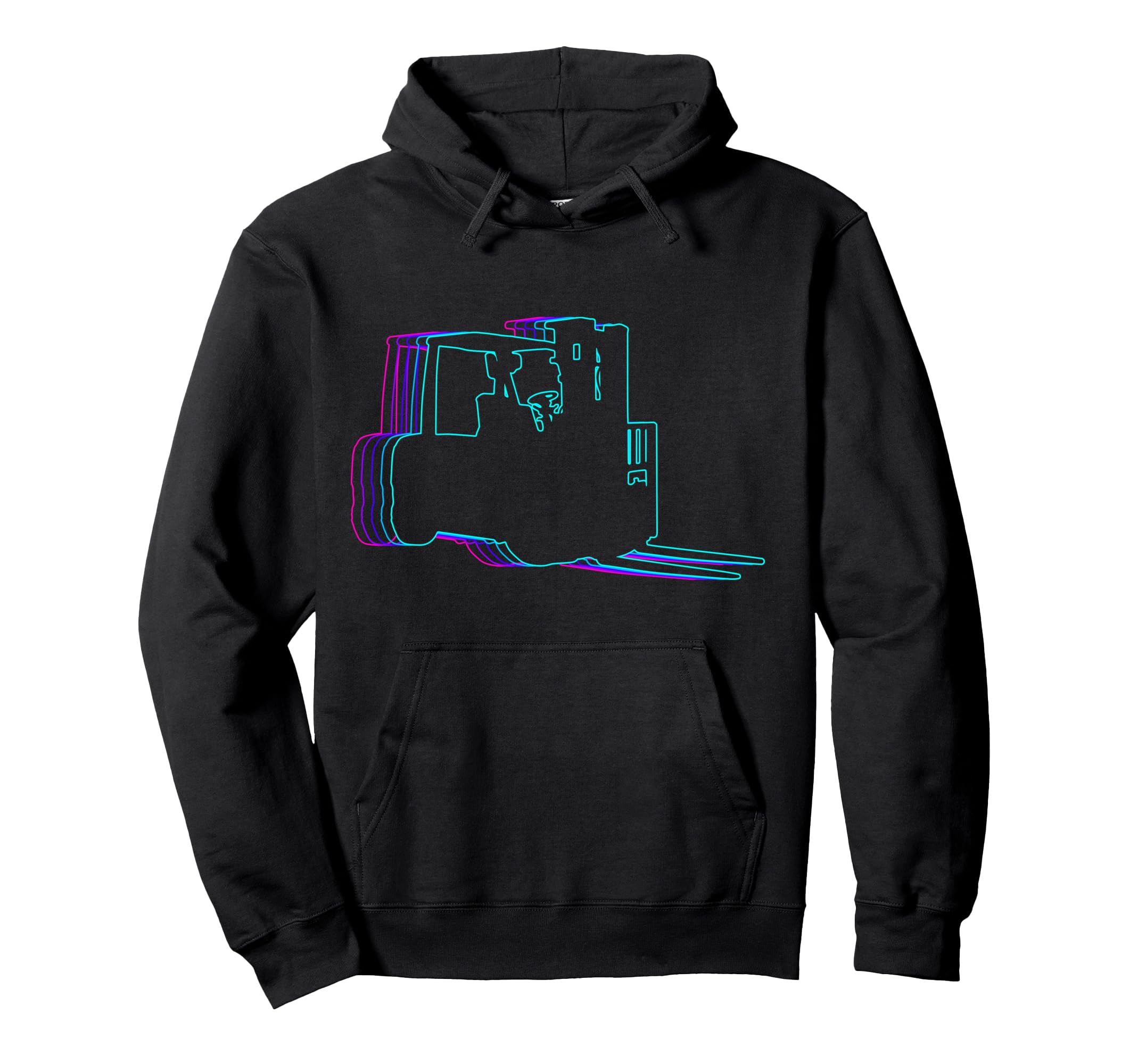 Forklift Operator Forklift Driver Heo Hoodie - Minimalist Print for Adults - T-Shirt, Sweatshirt, Hoodie