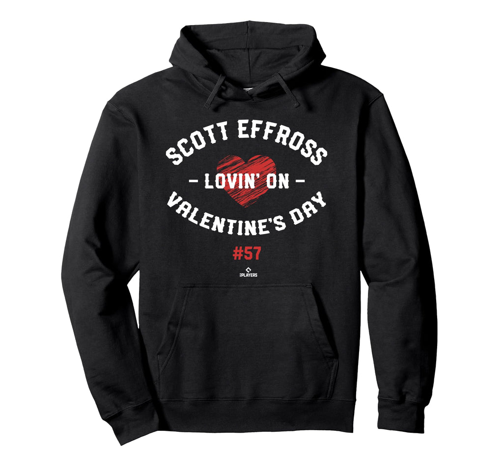 Scott Effross Lovin Valentines Day Hoodie - Minimalist Print for Adults - T-Shirt, Sweatshirt, Hoodie