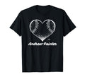 Baseball Heart Andrew Painter T-Shirt - Minimalist Print for Adults - T-Shirt, Sweatshirt, Hoodie
