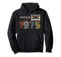 1975 45 46Th Birthday Gift Cassette Hoodie - Streetwear Style for Adults - T-Shirt, Sweatshirt, Hoodie