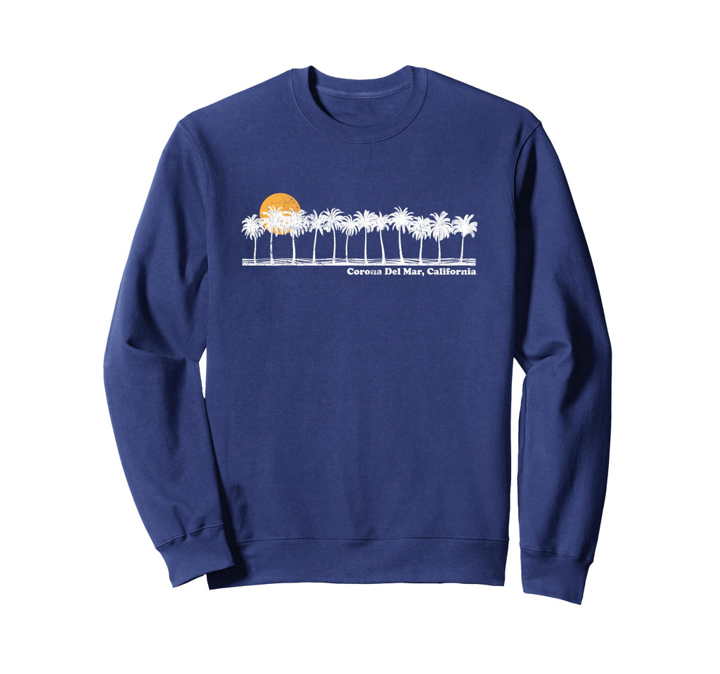 Corona Del Mar 70S Throwback Sweatshirt - Streetwear Style Men Women - T-Shirt, Sweatshirt, Hoodie