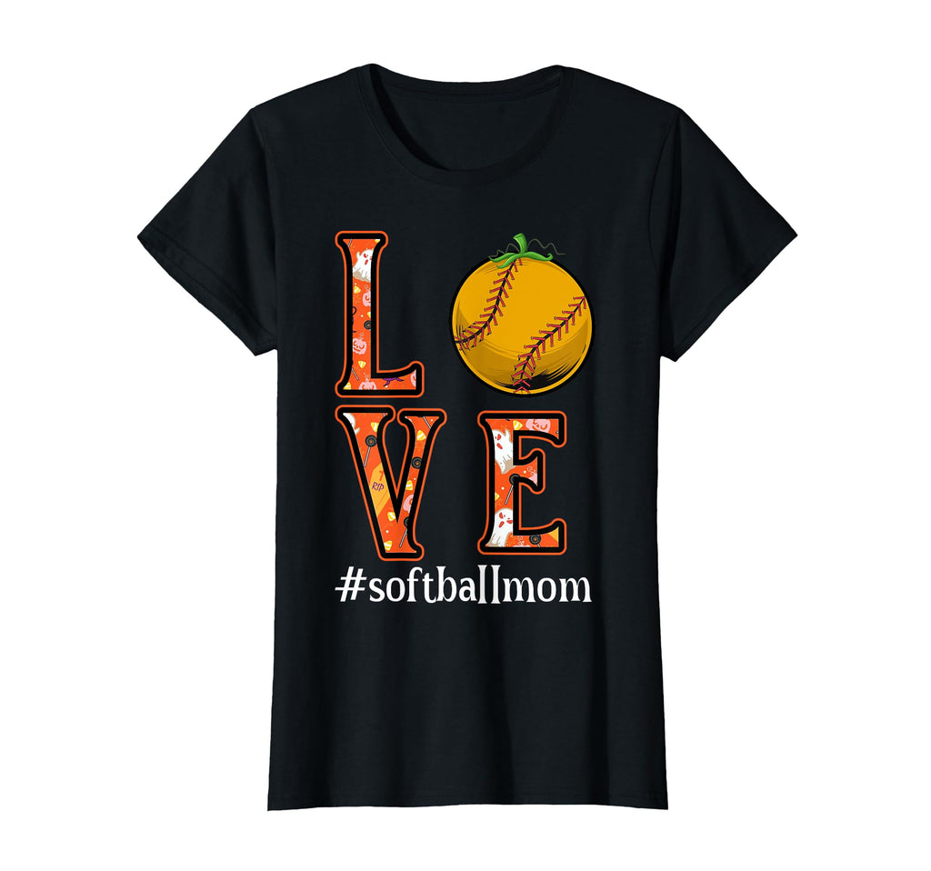 Love Softball Mom Softball Baseball Player T-Shirt - Graphic Print Unisex - T-Shirt, Sweatshirt, Hoodie