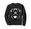 Black Labrador Retriever Sweatshirt - Fun Novelty Design Men Women - T-Shirt, Sweatshirt, Hoodie