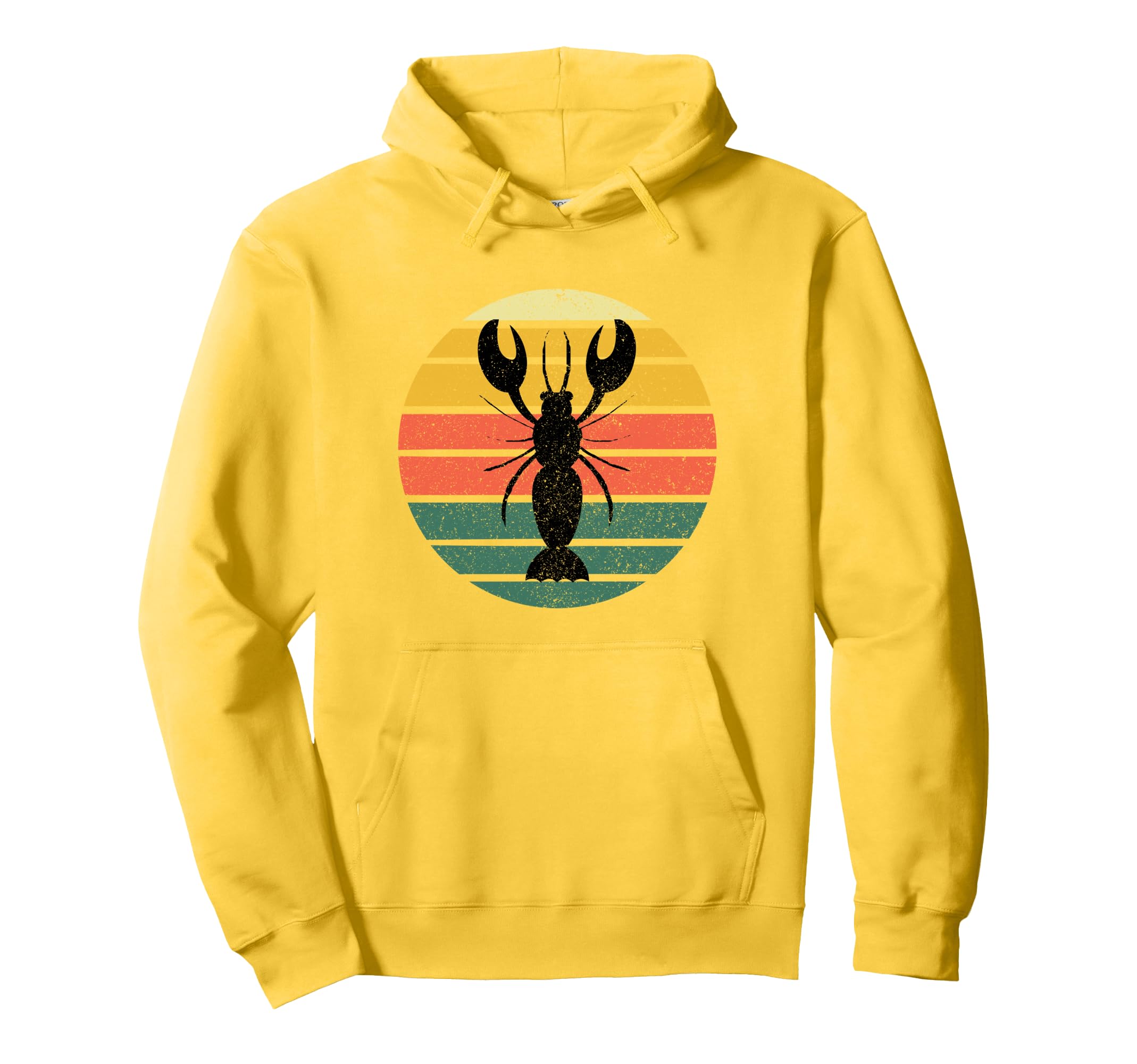 Lobster Sunset Nautical Hoodie - Aesthetic Graphic Unisex - T-Shirt, Sweatshirt, Hoodie