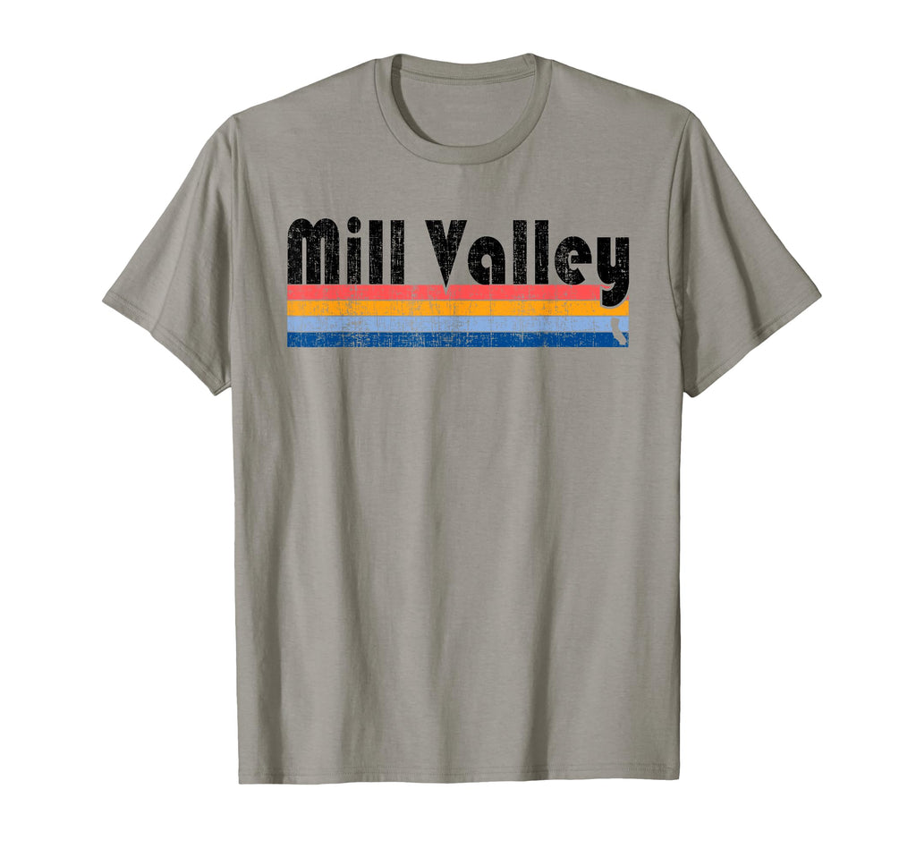 80S Mill Valley Ca T-Shirt - Trendy Graphic for Adults - T-Shirt, Sweatshirt, Hoodie