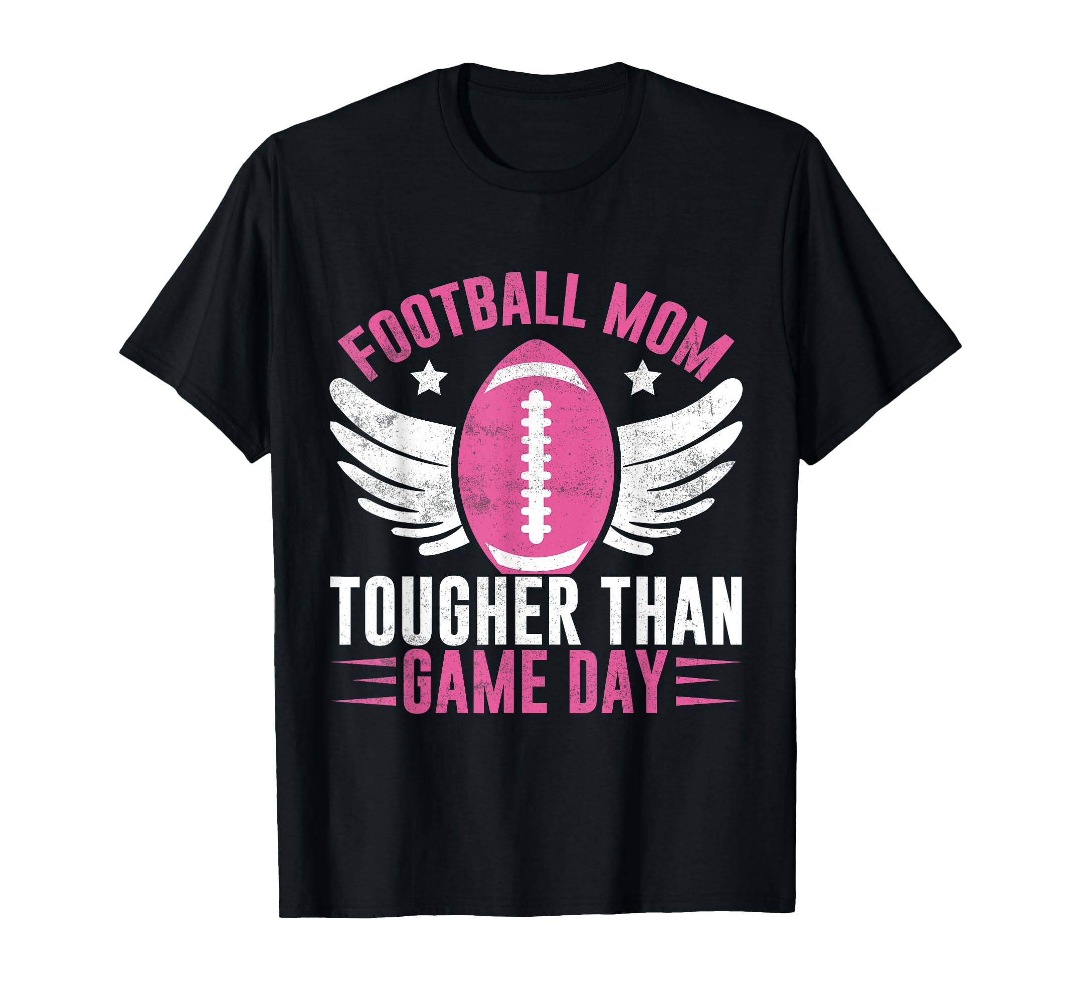 Football Mom Tougher Than Game Day T-Shirt - Unique Graphic Unisex - T-Shirt, Sweatshirt, Hoodie