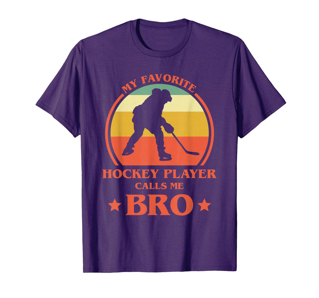 My Favorite Hockey Player Calls Me T-Shirt - Novelty Apparel for Adults - T-Shirt, Sweatshirt, Hoodie