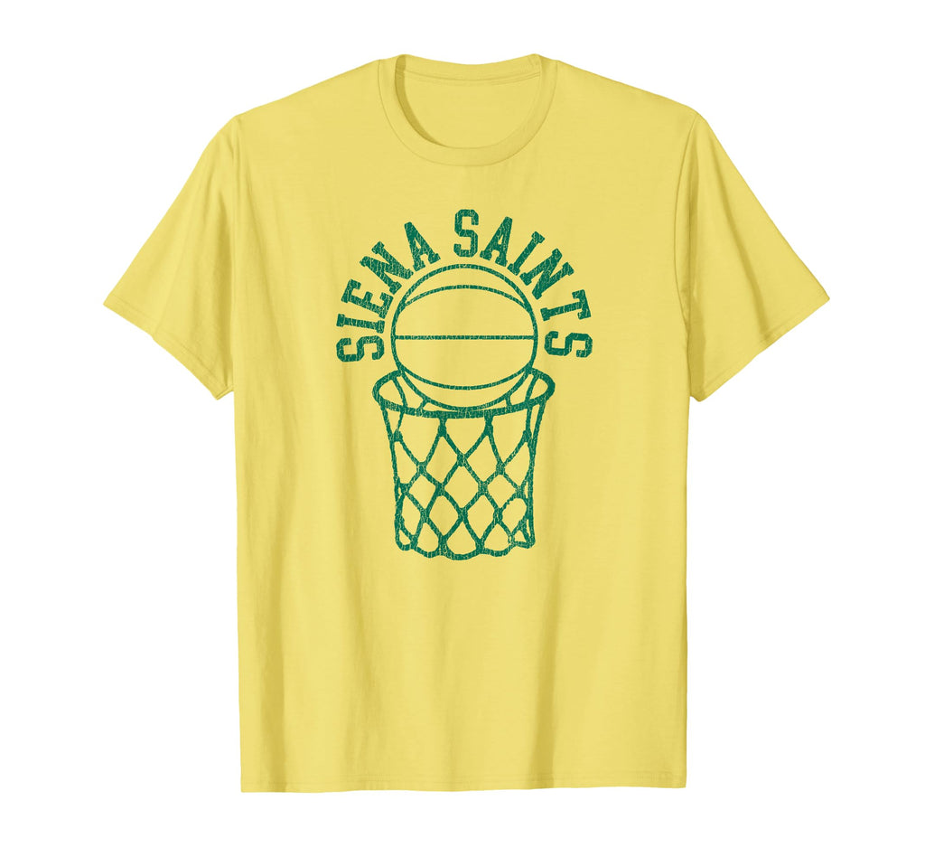 Siena College Distressed 80S T-Shirt - Aesthetic Graphic Men Women - T-Shirt, Sweatshirt, Hoodie