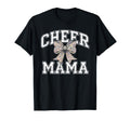 Cheer Mom Mother Bow Cheerleader Game T-Shirt - Aesthetic Graphic Unisex - T-Shirt, Sweatshirt, Hoodie