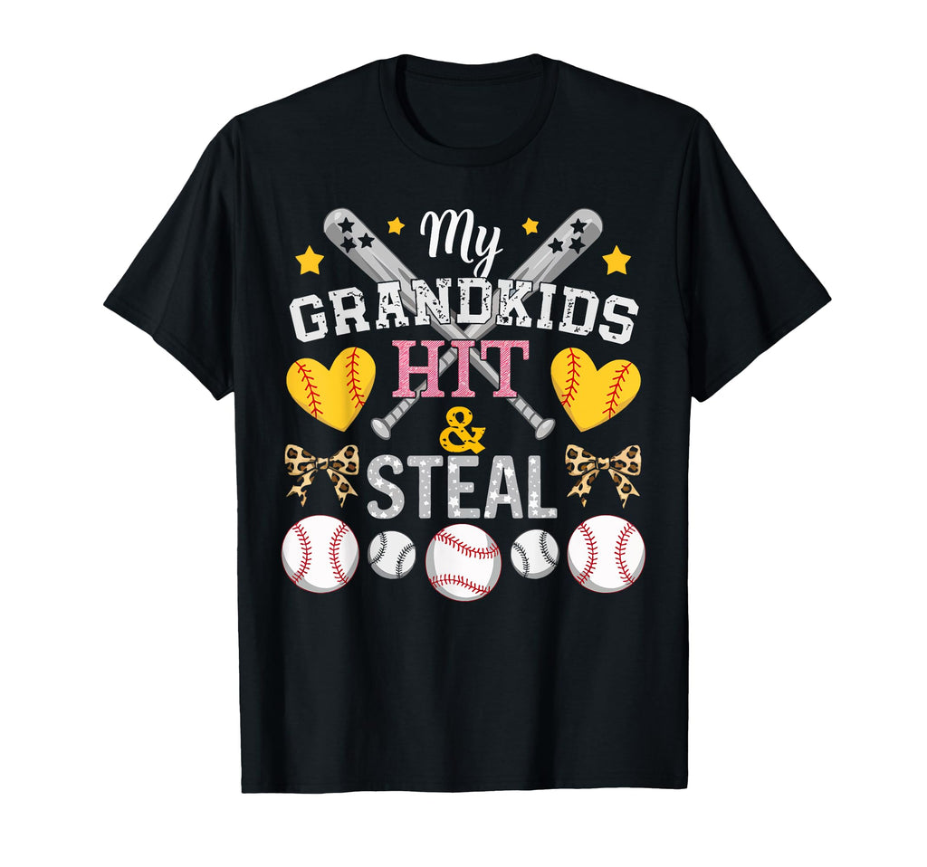 Baseball Grandma Grandmother Granny T-Shirt - Unique Graphic for Adults - T-Shirt, Sweatshirt, Hoodie