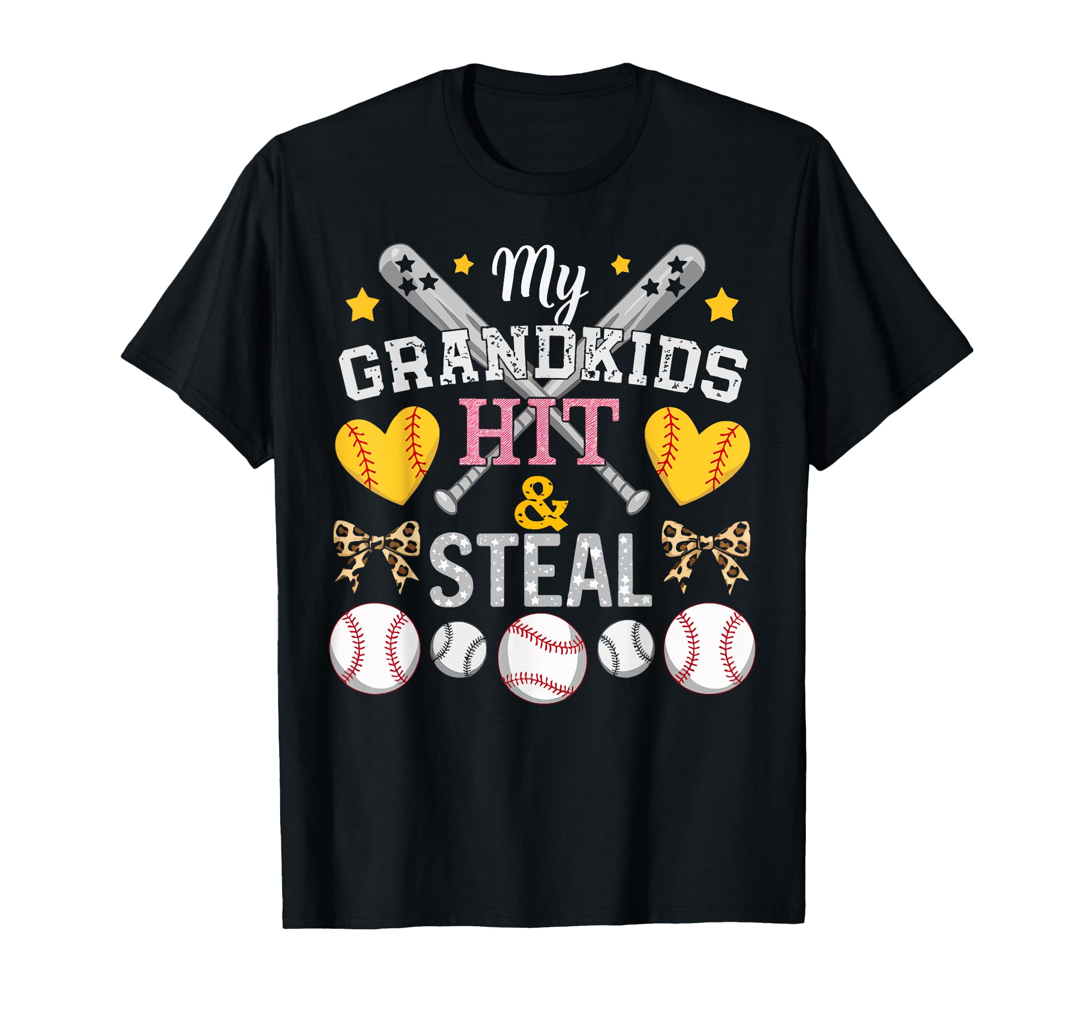 Baseball Grandma Grandmother Granny T-Shirt - Unique Graphic for Adults - T-Shirt, Sweatshirt, Hoodie
