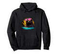 Funny Beaver Vaporwave Aesthetic Hoodie - Aesthetic Graphic Men Women - T-Shirt, Sweatshirt, Hoodie