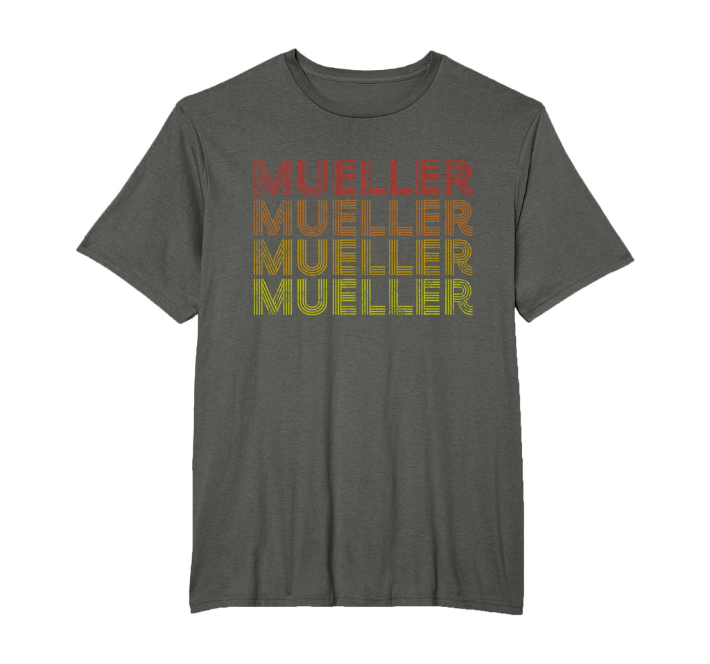 Mueller Old Time Distressed Effect T-Shirt - Unique Graphic Men Women - T-Shirt, Sweatshirt, Hoodie