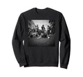 Old School Hip Hop Dog Breakdancing Sweatshirt - Minimalist Print Men Women - T-Shirt, Sweatshirt, Hoodie