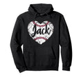 Jack Baseball Personalized Name Mom Hoodie - Trendy Graphic for Adults - T-Shirt, Sweatshirt, Hoodie