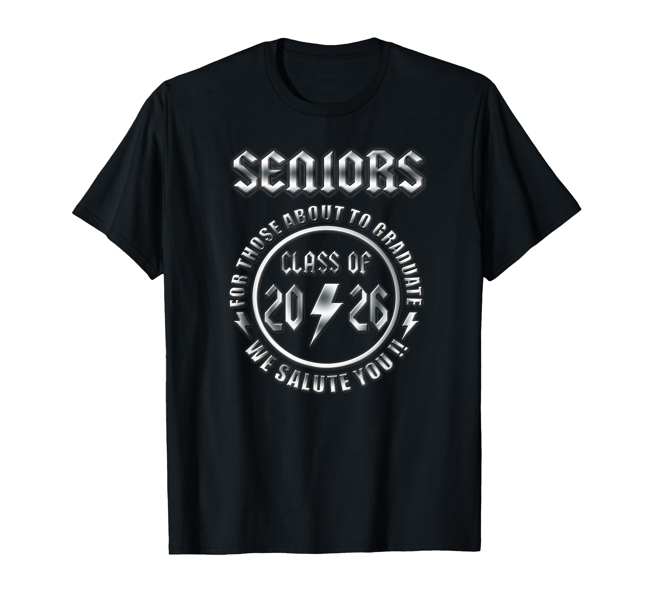 Senior 2026 Iconic Rock Graduation T-Shirt - Minimalist Print Men Women - T-Shirt, Sweatshirt, Hoodie