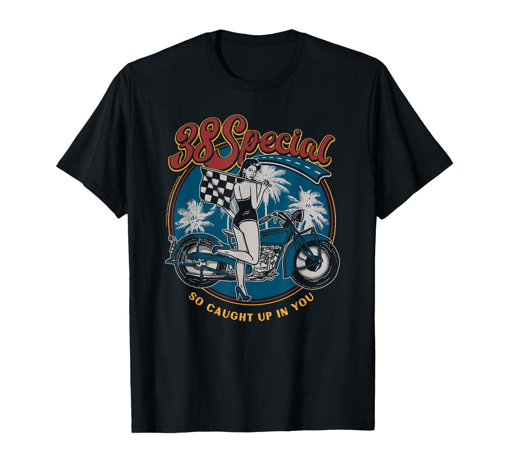 38 Special So Caught Up You Pin Up T-Shirt - Unique Graphic for Adults - T-Shirt, Sweatshirt, Hoodie