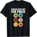 Check Out My Six Pack Donut - Adult & Kids T-Shirts, Sweatshirts & Hoodies apparel design preview 1