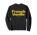 French Vanilla 90S Rap Sweatshirt - Custom Art Print Unisex - T-Shirt, Sweatshirt, Hoodie