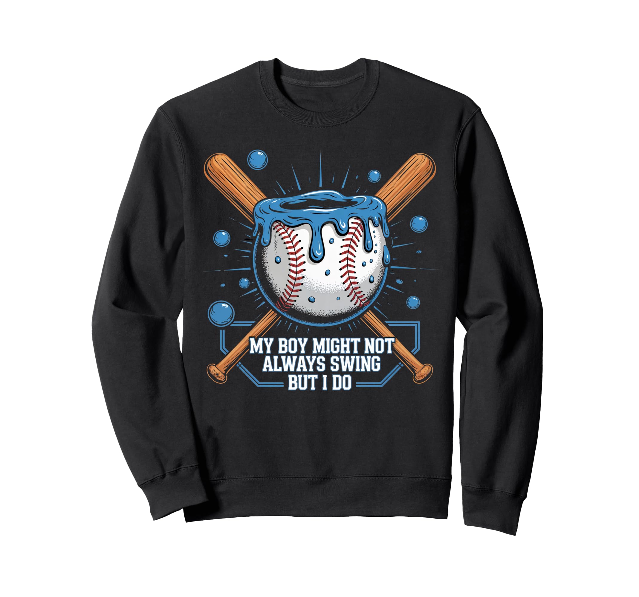 My Might Not Always Swing But I Sweatshirt - Casual Everyday Wear Unisex - T-Shirt, Sweatshirt, Hoodie