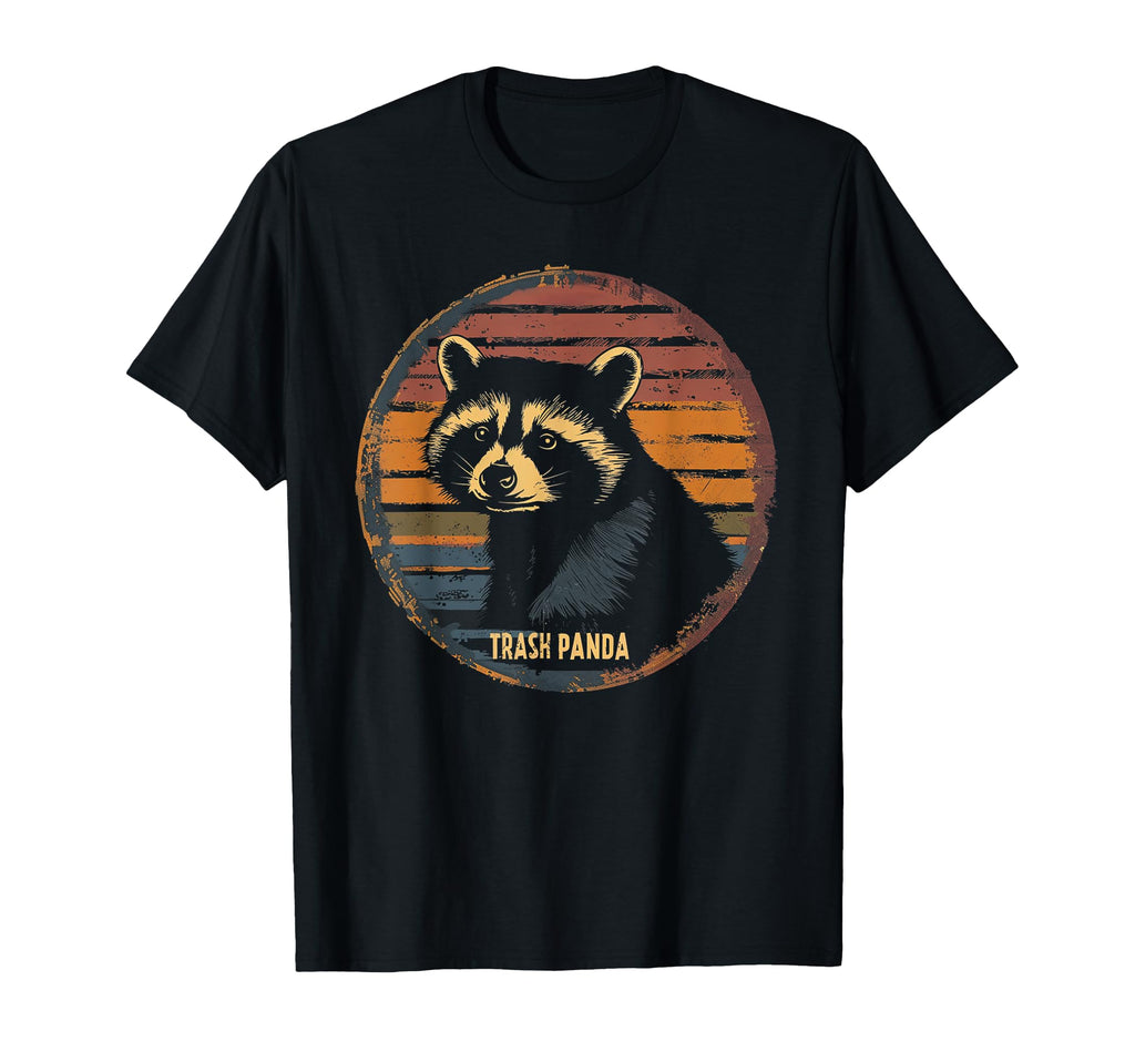 Raccoon Trash Panda 70S 80S Funny T-Shirt - Fun Novelty Design Unisex - T-Shirt, Sweatshirt, Hoodie