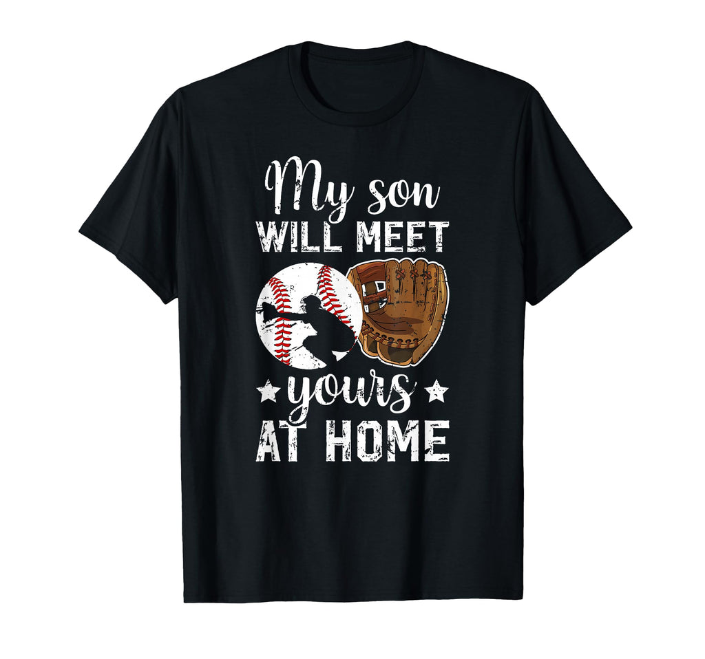 Home Baseball Catcher Mom Baseball T-Shirt - Trendy Graphic Men Women - T-Shirt, Sweatshirt, Hoodie