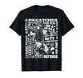 Baseball Softball Catcher Word Art T-Shirt - Graphic Print Men Women - T-Shirt, Sweatshirt, Hoodie