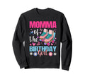 Momma Birthday Rolling Skate Bday Sweatshirt - Graphic Print for Adults - T-Shirt, Sweatshirt, Hoodie