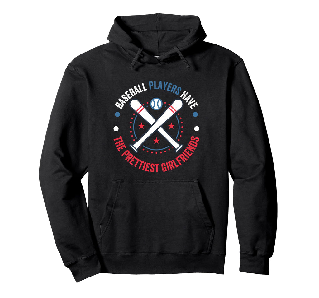 Baseball Players Have Prettiest Hoodie - Minimalist Print for Adults - T-Shirt, Sweatshirt, Hoodie