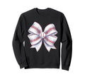 Baseball Coquette Bow Baseball Mom Sweatshirt - Fun Novelty Design Unisex - T-Shirt, Sweatshirt, Hoodie