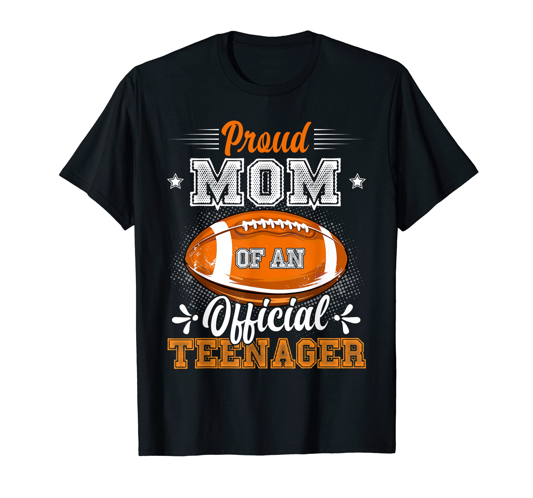 Baseball Proud Dad Teenager 13 T-Shirt - Fun Novelty Design for Adults - T-Shirt, Sweatshirt, Hoodie