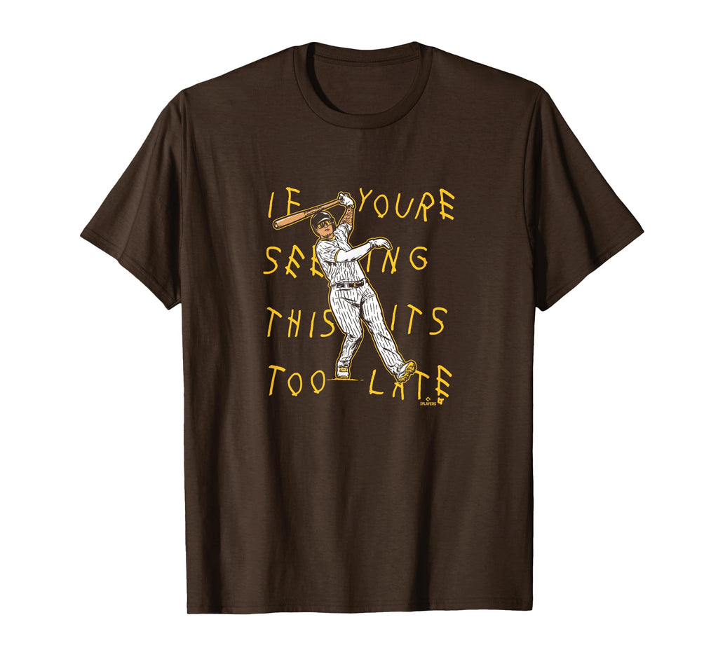 Manny Machado Lean Back San Diego T-Shirt - Casual Everyday Wear Unisex - T-Shirt, Sweatshirt, Hoodie