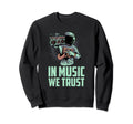 Ghetto Blaster Boombox Cassette Sweatshirt - Aesthetic Graphic for Adults - T-Shirt, Sweatshirt, Hoodie