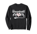 Baseball Mom Funny Mama Baseball Sweatshirt - Unique Graphic Men Women - T-Shirt, Sweatshirt, Hoodie