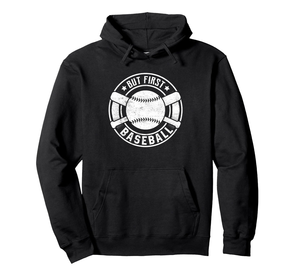 Funny Baseball Sport Baseball Mom Hoodie - Fun Novelty Design Men Women - T-Shirt, Sweatshirt, Hoodie