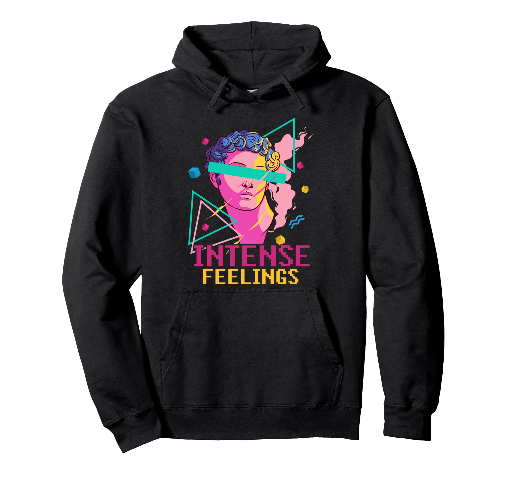 Vaporwave Synthwave Aesthetic 80S Hoodie - Casual Everyday Wear for Adults - T-Shirt, Sweatshirt, Hoodie