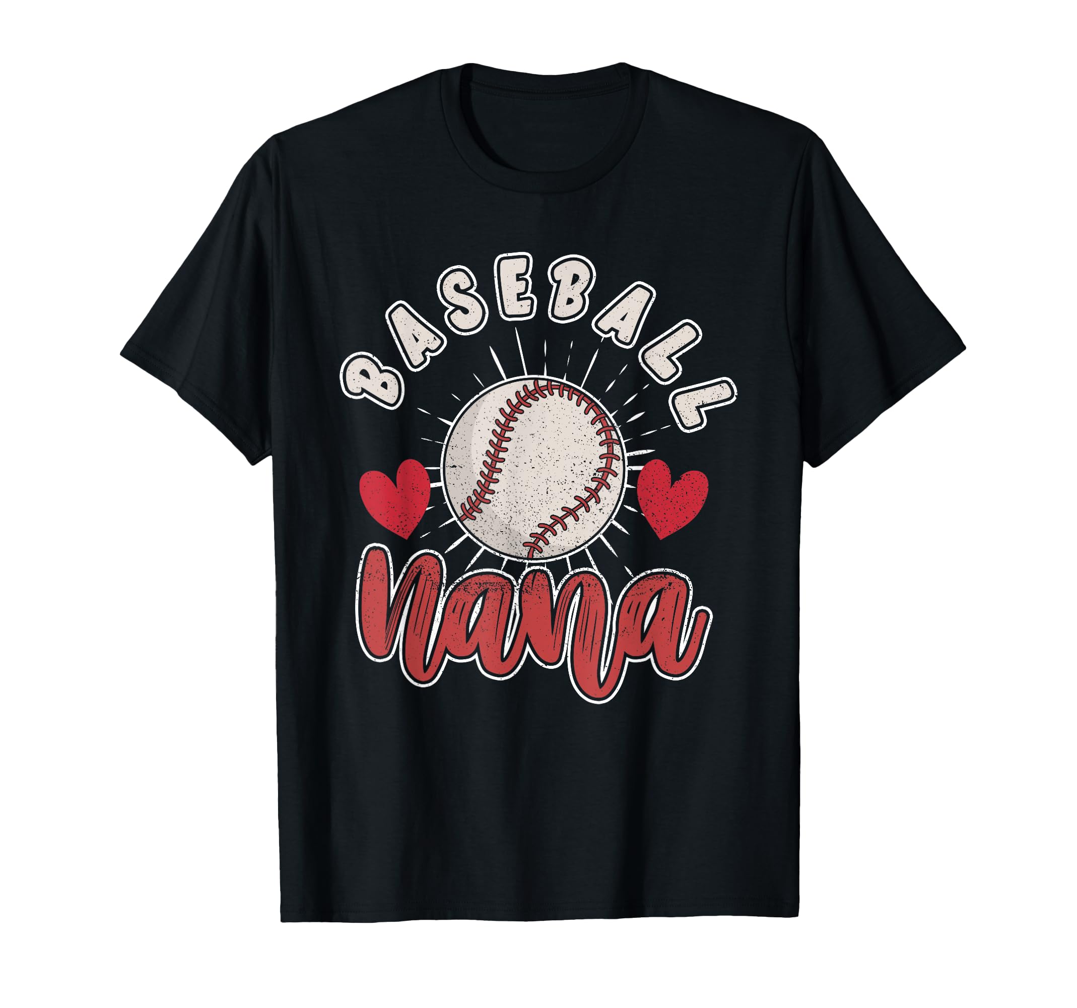 Baseball Nana Baseball Fan Mothers Day T-Shirt - Trendy Graphic Men Women - T-Shirt, Sweatshirt, Hoodie