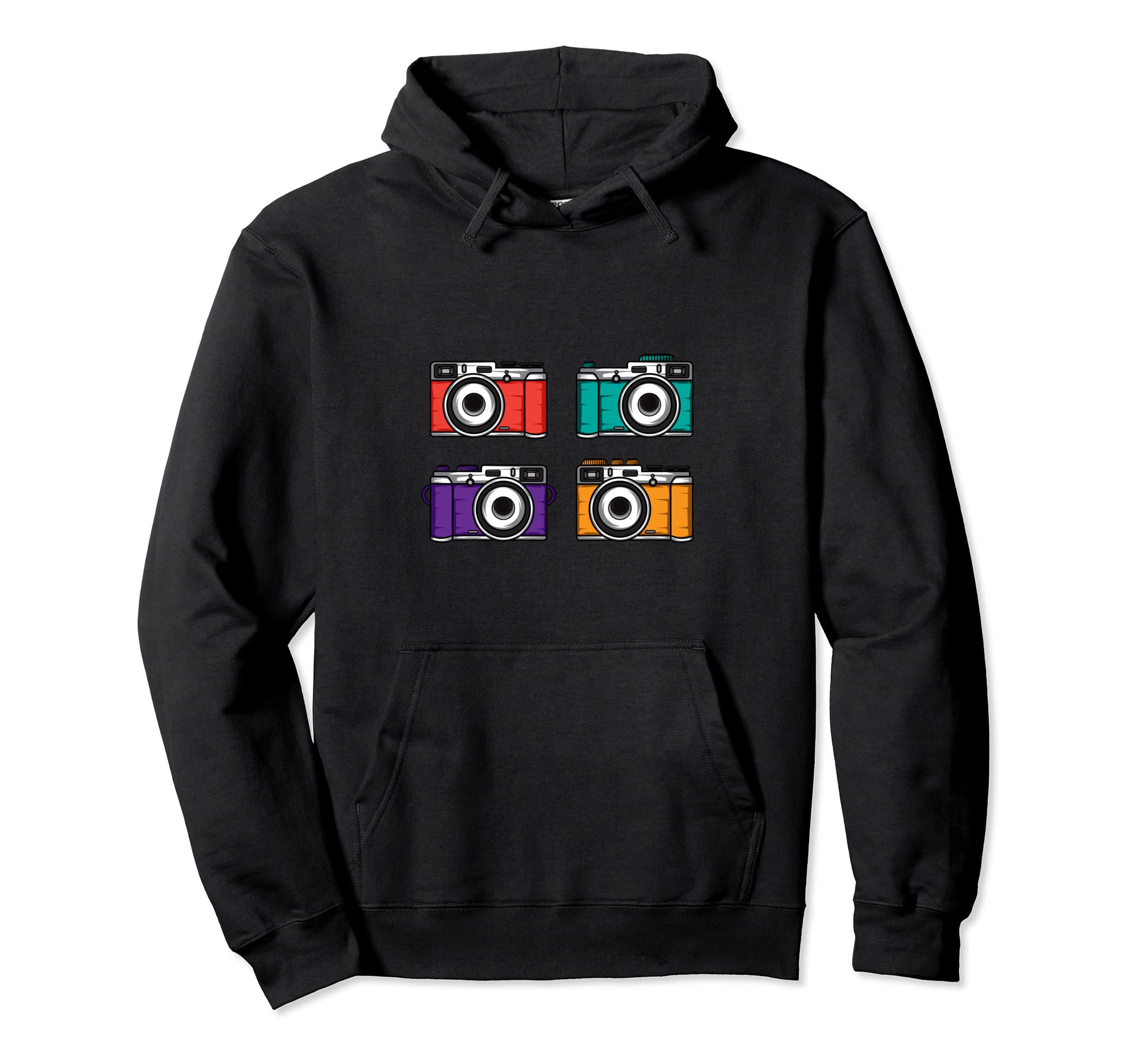 Camera Collection Collector Hoodie - Minimalist Print Unisex - T-Shirt, Sweatshirt, Hoodie
