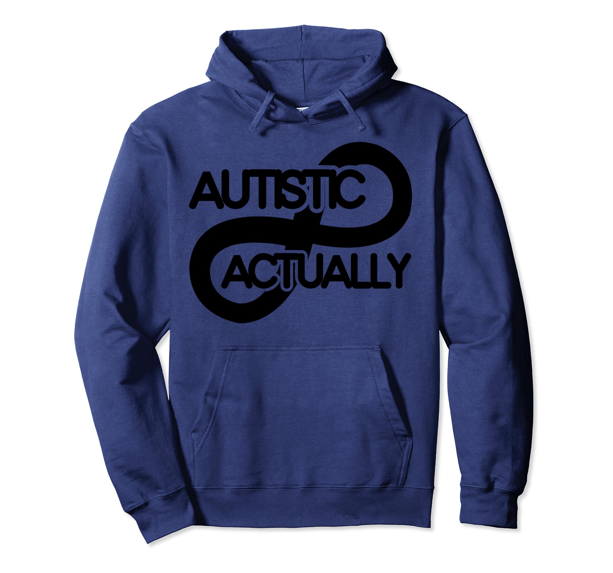 Autistic Actually Boho Neurodivergent Hoodie - Fun Novelty Design Unisex - T-Shirt, Sweatshirt, Hoodie