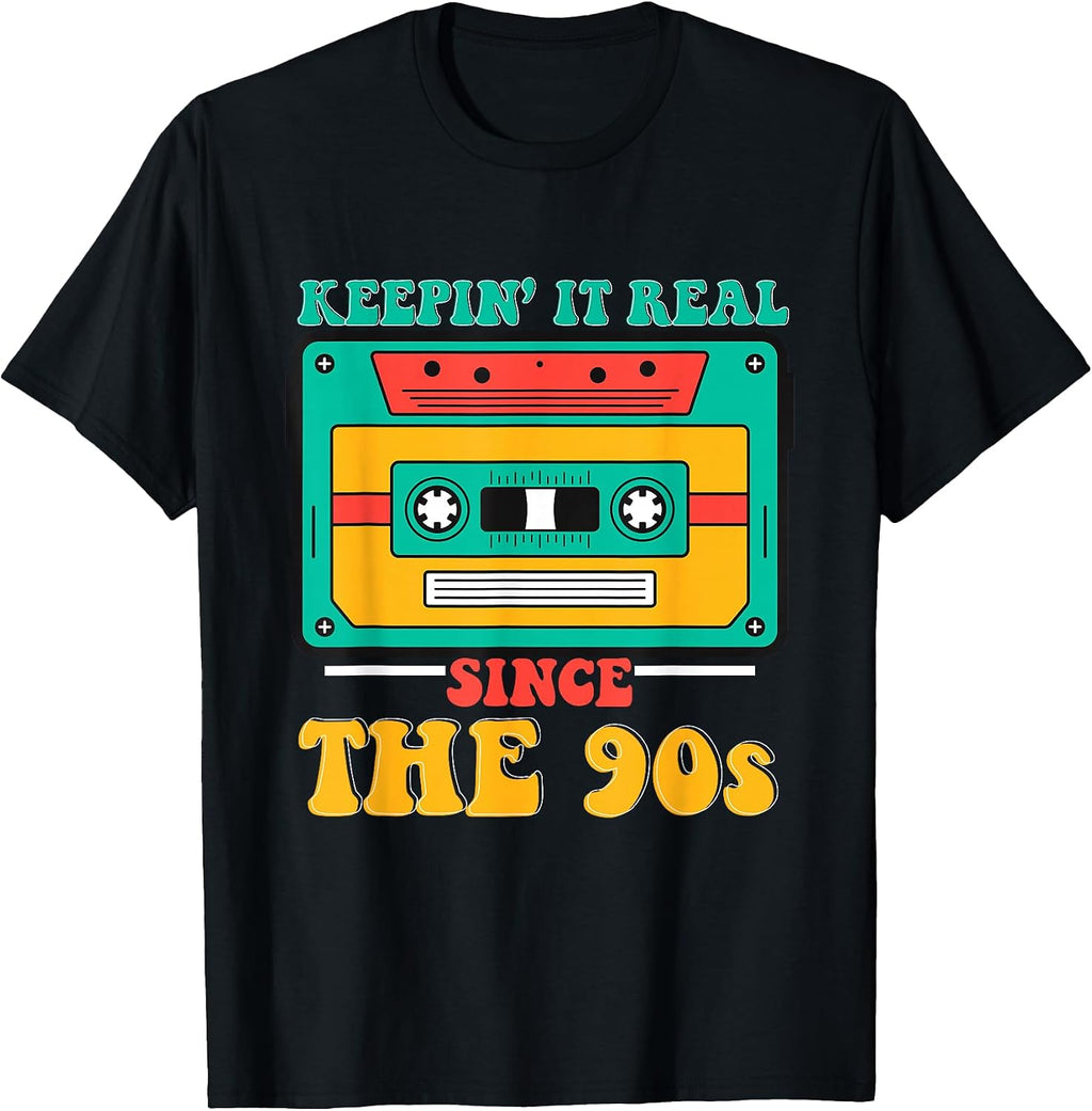 90s Retro Vintage Music Nostalgia Fashion - Adult & Kids T-Shirts, Sweatshirts & Hoodies apparel design preview 1
