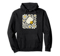 Boho Pickleball Pickleballer Floral Art Hoodie - Trendy Graphic Men Women - T-Shirt, Sweatshirt, Hoodie