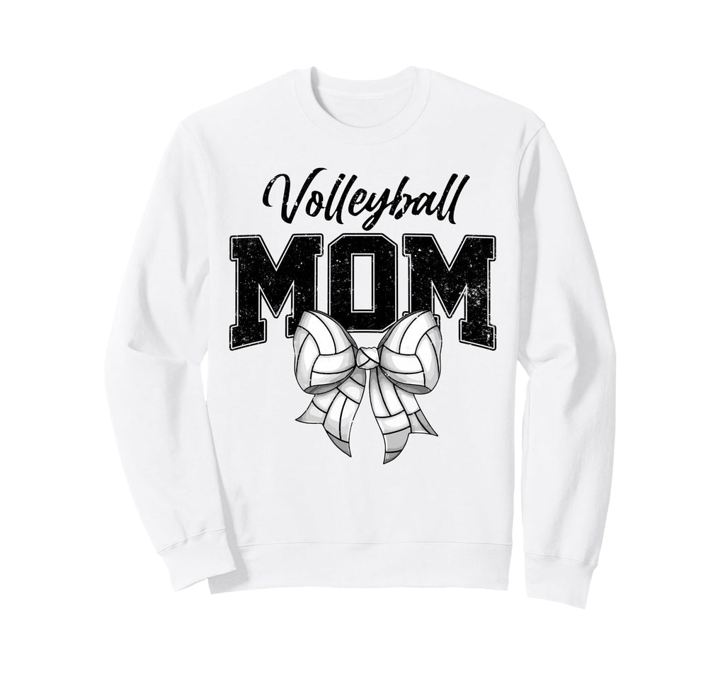 Volleyball Mama Mom Game Day Sweatshirt - Minimalist Print Men Women - T-Shirt, Sweatshirt, Hoodie