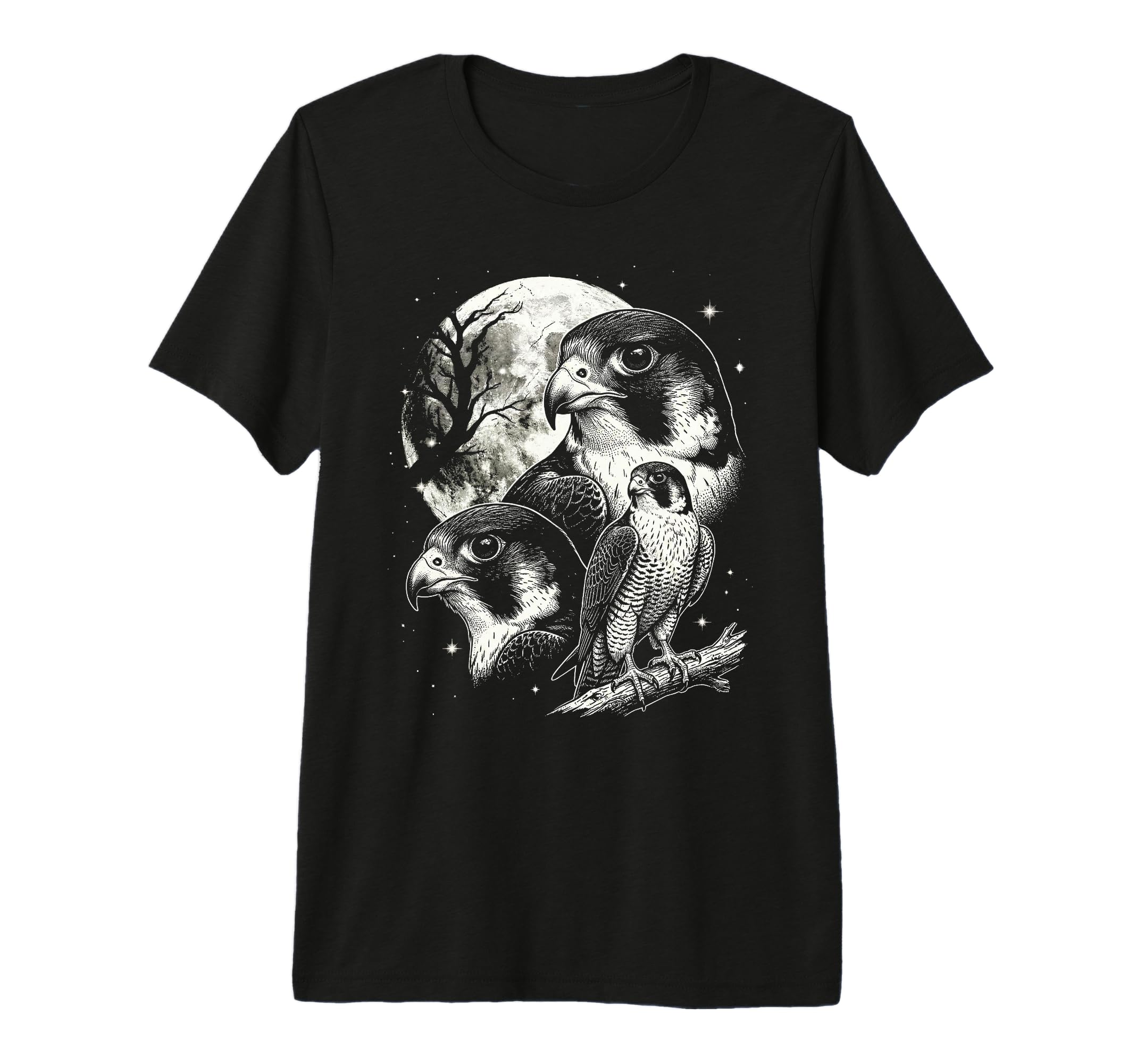 Peregrine Falcon 90S Bird Aesthetic T-Shirt - Casual Everyday Wear Unisex - T-Shirt, Sweatshirt, Hoodie