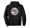 Leopard Baseball Mom Distressed Sports Game Hoodie - Unique Graphic Unisex - T-Shirt, Sweatshirt, Hoodie